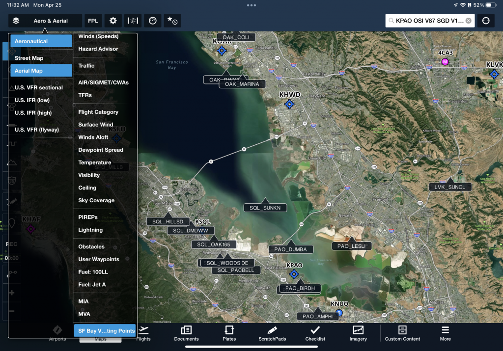 Bay Area content pack waypoints